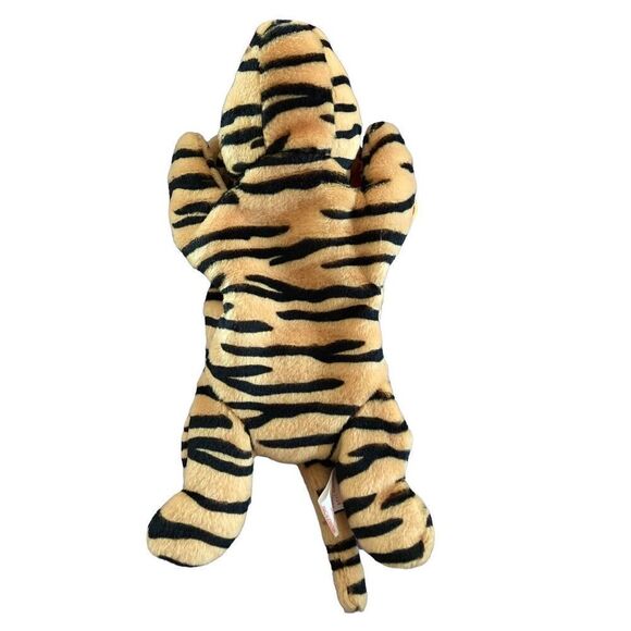 Stripes the Tiger PVC Ty 1995 Beanie Baby Plush Collectible Nostalgia Stuffed An - Picture 3 of 10